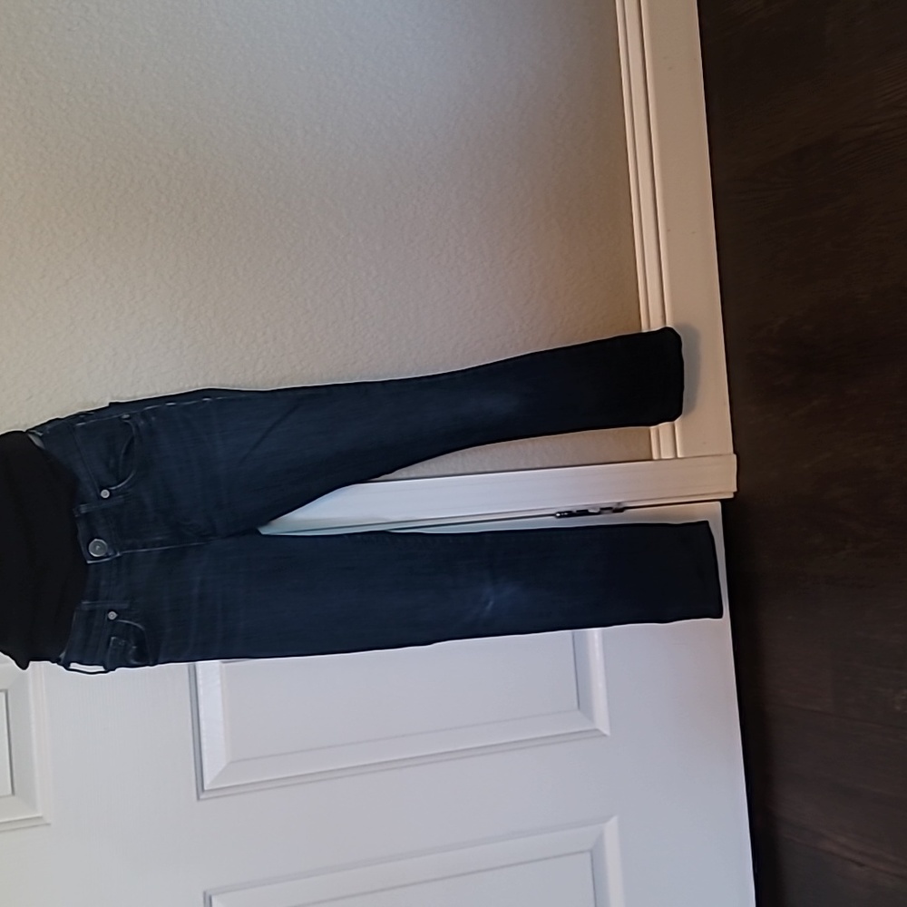 True Religion Dark Wash Jeans(Hemmed)
